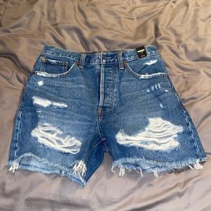 Abercrombie & Fitch High waist Jean Shorts